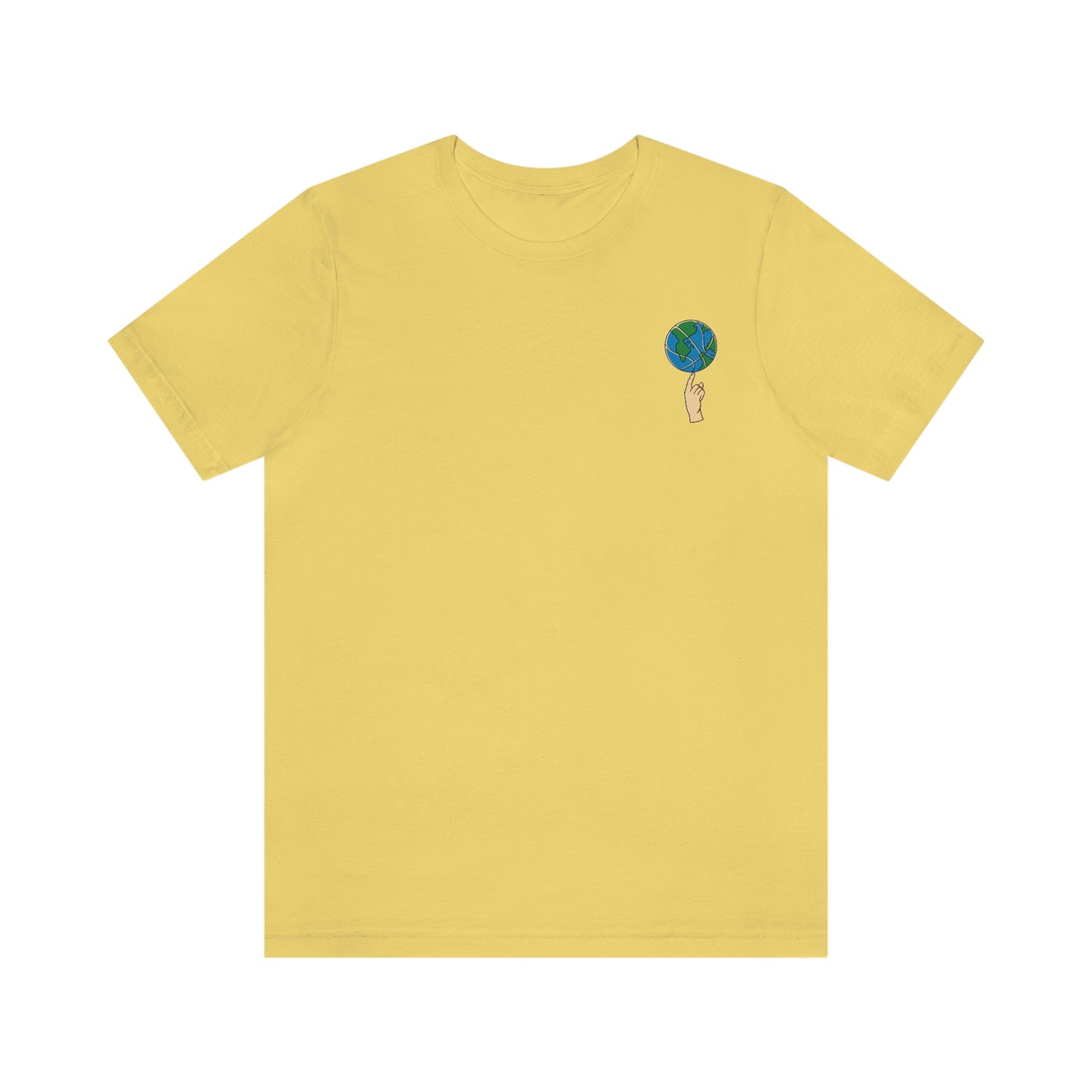 Globe spin tee